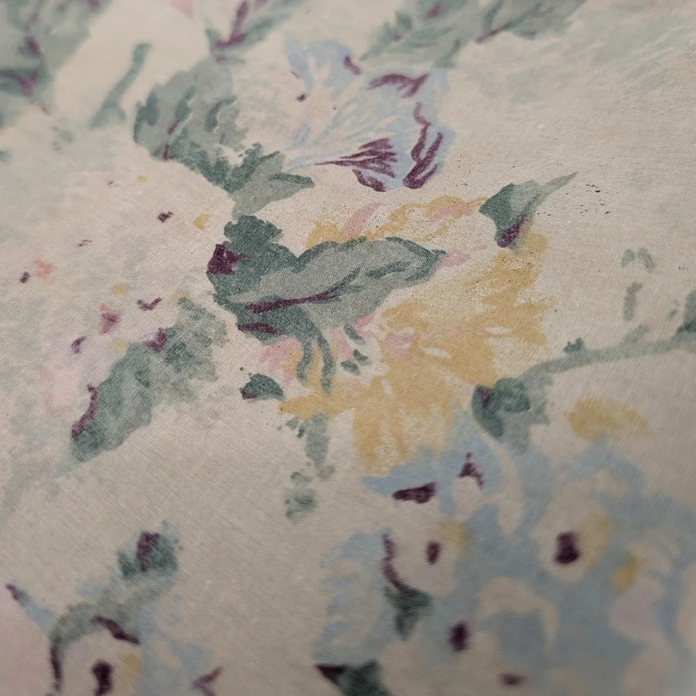 Ralph Lauren Francesca 90s Floral Pillowcases Vintage Cotton USA Standard Set 2